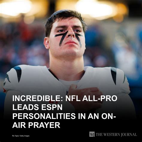 Conservative Tribune by WJ - Incredible: NFL All-Pro Leads ESPN