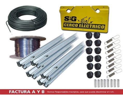 Kit Cerco Electrico Seg Para 10 Metros De Muro Completo MercadoLibre