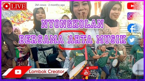 Nyongkolan Di Anjani Bersama Arta Musik Di Banjiri Orang Turun Kejalan