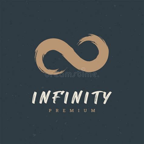 Infinity Symbol Eternal Limitless Emblem Cycle Endless Life Concept Graphic Design Element