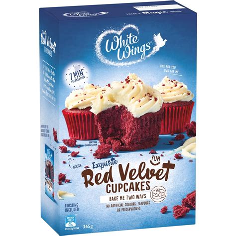 Red Velvet Cupcake Mix Woolworths The Cake Boutique