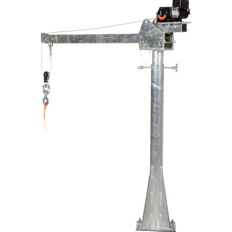 Vestil Electric Powered Jib Crane Lb Capacity Galvanized