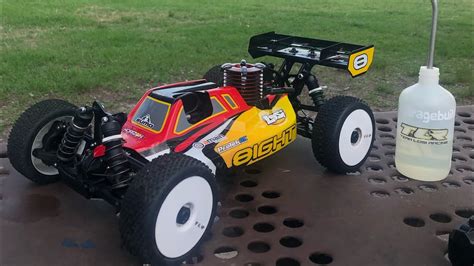 Losi Eight Nitro Buggy Break In And Bash YouTube