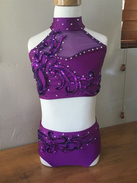 Jazz dance costume PURPLE . | Etsy