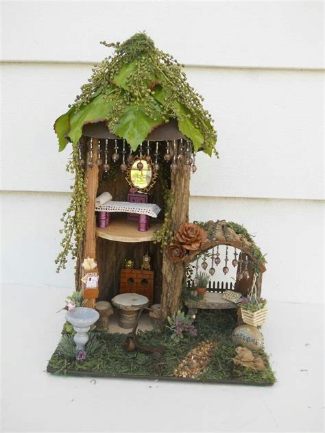 What A Wonderful Two Story Fairy Doll House Miniature Fairy