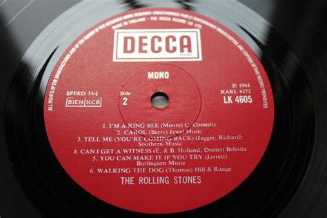 The Rolling Stones Debut Uk Press Decca Mono Mint Archive