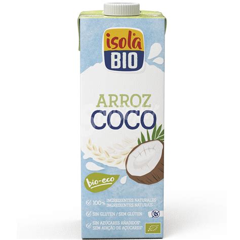 Isolabio Bebida De Arroz Y Coco Sin Az Cares A Adidos Ecol Gica Isola