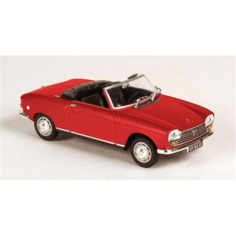 Miniature Peugeot Cabriolet Rouge Francis Miniatures