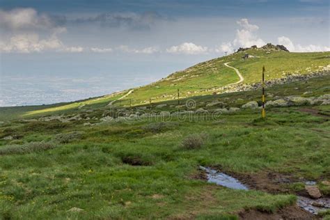 Panorama Of Vitosha Mountain Near Cherni Vrah Peak Sofia City Region