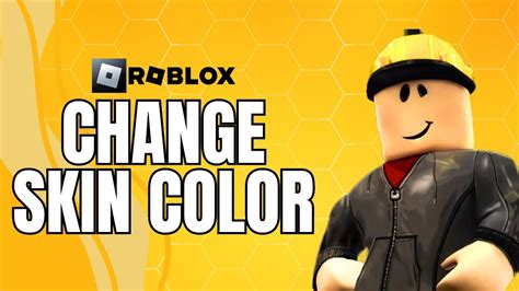 How To Change Skin Color In Roblox Easy Method Youtube