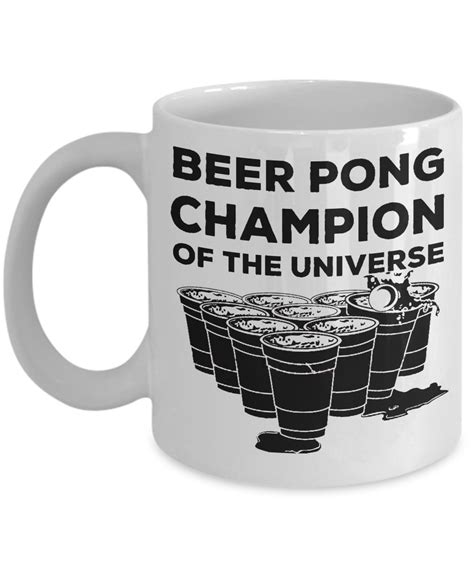 Beer Pong Champion Of The Universe Mug