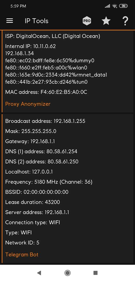 telecharger ip tools  apk pour android gratuit