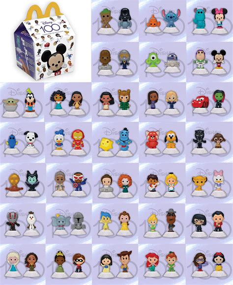 Mcdonalds Happy Meals Now Have Limited Edition Disney100 Toys