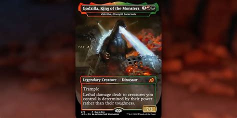 Godzilla Joins Magic: The Gathering in Kaiju-Themed Expansion Set