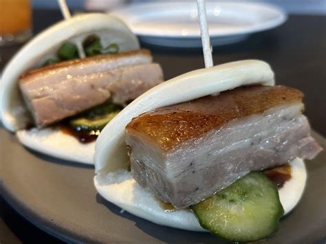 Pork Belly Buns At Momofuku In Las Vegas R Foodporn