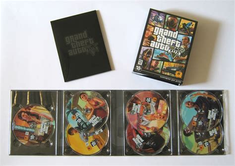 Grand Theft Auto V Para PC Viene Incluido En 7 Discos Atomix