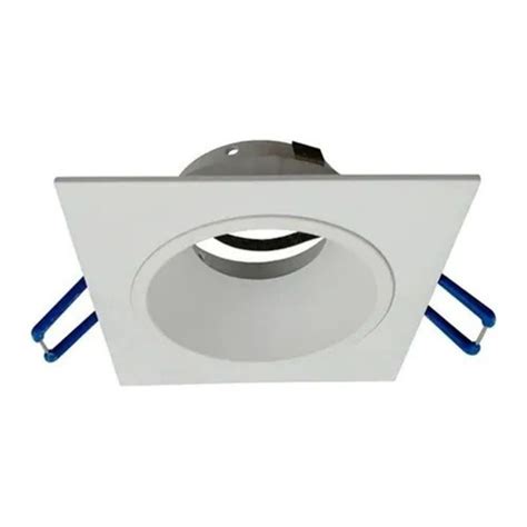 Spot Embutir Cuadrado Aluminio Blanco Orson Dicro Led