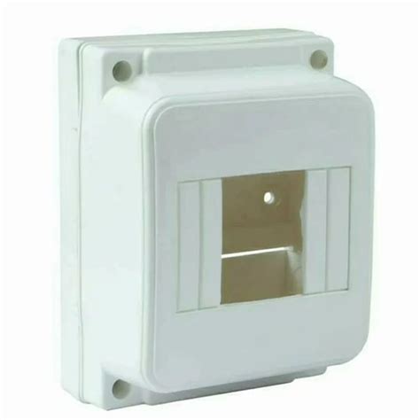 ABS 4 Way Wall Mounted Electrical MCB Plastic Enclosure For