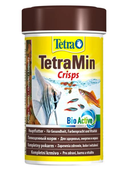 Корм Tetra Min Crisps чипсы для всех видов рыб, 100 мл - купить с ...