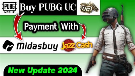 How To Buy Pubg Uc From Midasbuy Using Jazzcash Account Zong