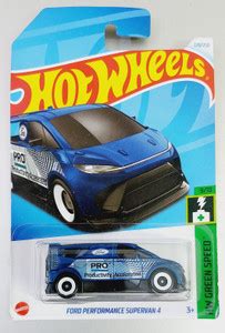 HOT WHEELS C FORD PERFOMANCE SUPERVAN HW GREEN SPEED C FORD PERFOMANCE