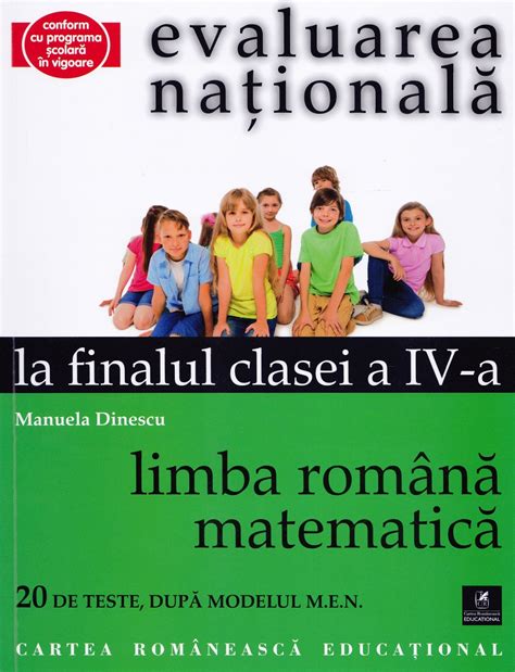 Evaluarea Nationala La Finalul Clasei Limba Romana Matematica Pdf