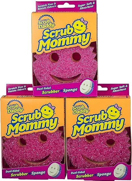 Scrub Mommy Dual Sided Cleaning Sponge 3 Pack Firm Scrubber And