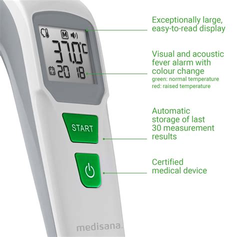 Tm Infrared Multi Functional Thermometer Medisana