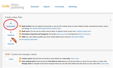 How To Publish Your Book On Kindle Direct Publishing Kdp Owlcation