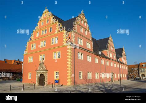 Zeughaus building at the castle square in Wolfenbuttel, Germany Stock Photo - Alamy