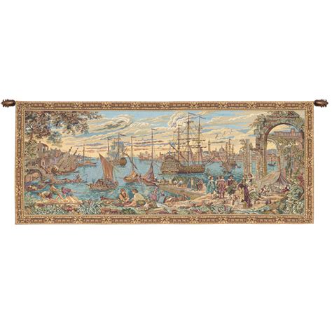 Venezia I Belgian Tapestry Wall Hanging Charlotte Home Furnitings