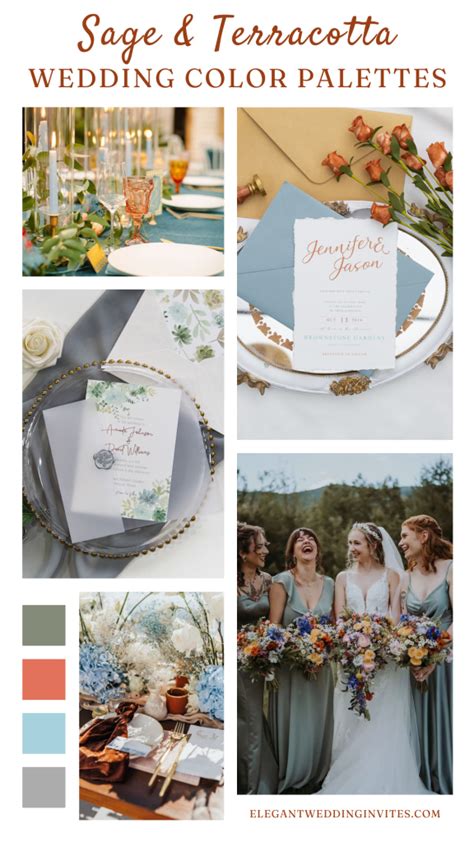 7 Sage And Terracotta Wedding Color Palettes For A Stunning 2023 Ceremony