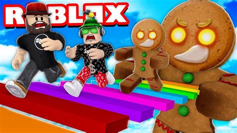 Escape Cookie Monster In Roblox Candyland Obby Youtube