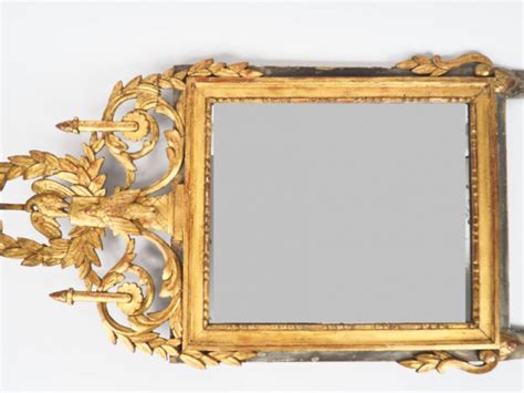 Lot De Miroir Xix Me De Style Louis Xvi En Bois Sculpt Et Dor