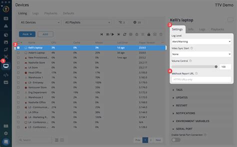 Log Export via Webhooks