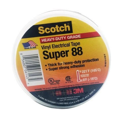 3m Scotch Super 88 Heavy Duty Vinyl Electrical Tape At ₹ 900piece