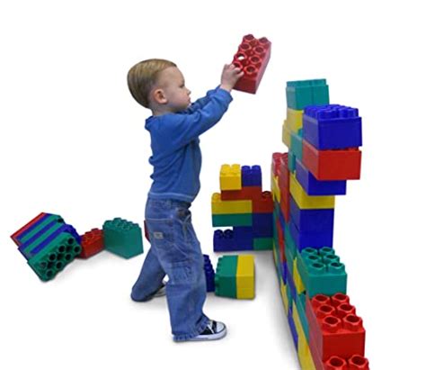 Build Your Own Structures With Jumbo Building Blocks For Adults