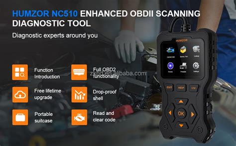 New Launch Humzor Nc Enhanced Obdii Car Scanning Diagnostic