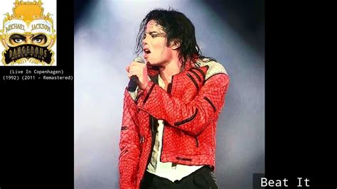 Michael Jackson Beat It Dangerous World Tour Live In Copenhagen