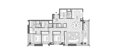 Apartment floor plan «BUILDING 1 3 BEDROOM TOTAL 158SQ.M», 3 bedrooms ...