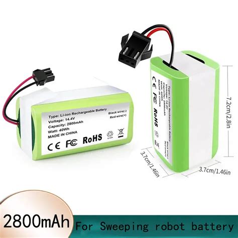 2024 New 2800mAh INR18650 4S1P Battery For DEXP MMB 300 X500 X520 X600