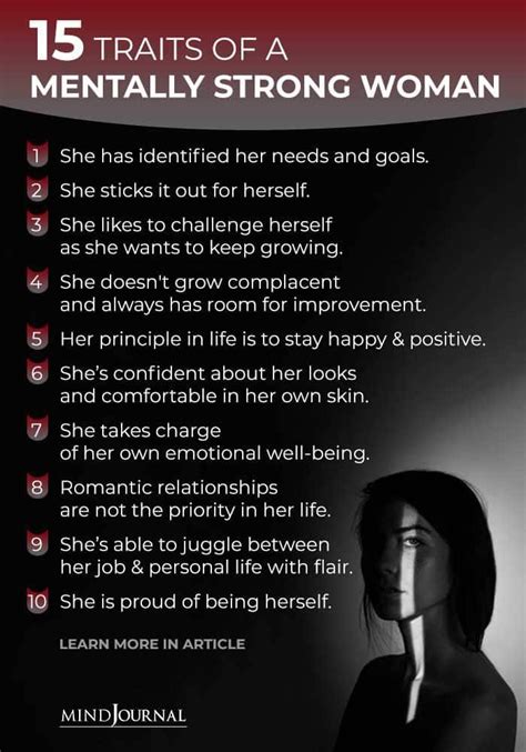 15 Traits That Define A Mentally Strong Woman 💪🧠 Mentally Strong