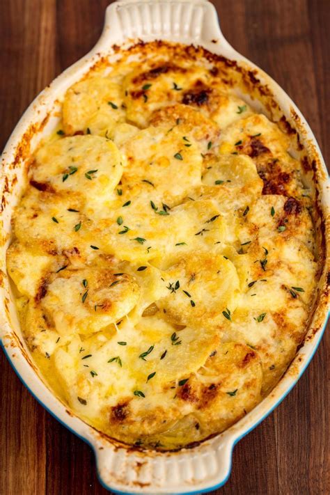 Au Gratin Potatoes With Gouda Cheese Recipe