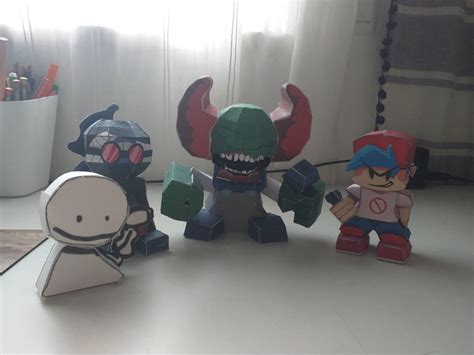 Fnf Papercrafts By Rhianrhuan On Deviantart