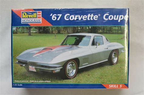 Revell Monogram Chevy Corvette Coupe Model Car Kit Scale Nib