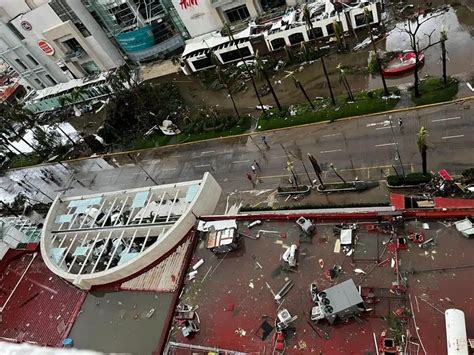 La Jornada Severos daños e inundaciones tras azote del huracán Otis