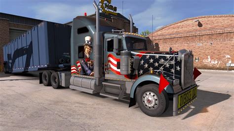 Let S Test A Frac Tank Trailer Big Crash American Truck Simulator