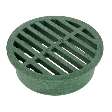 Reviews For Nds 4 In Plastic Round Drainage Grate In Green Pg 4 The Home Depot