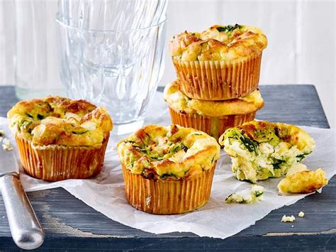 Rührei Muffins mit Grünzeug Rezept LECKER