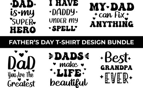 Father S Day Special T Shirt Design Bundle 20710015 Vector Art At Vecteezy